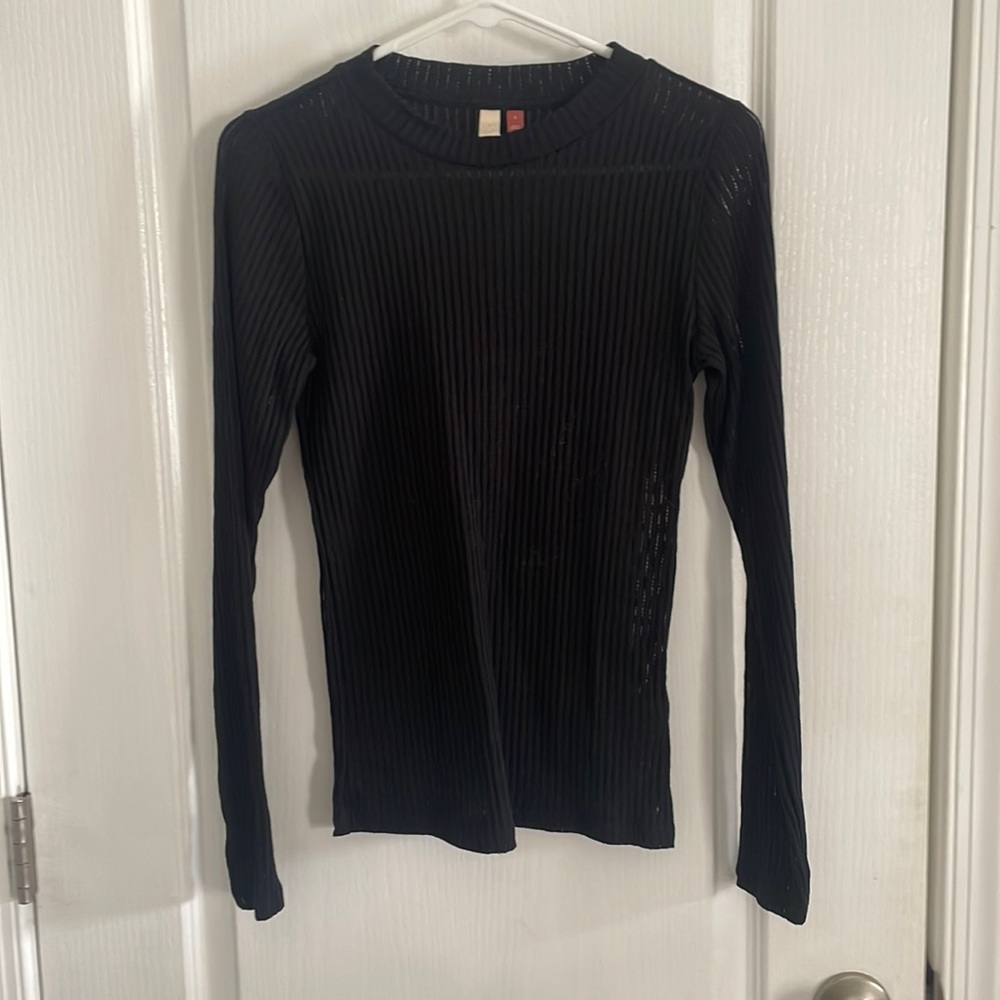 Pilcro black long sleeve from Anthropology